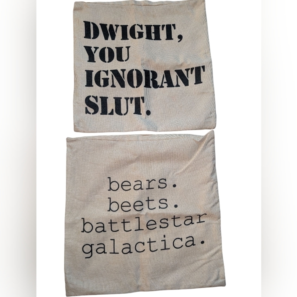 The Office Throw Pillow Cases - Picture 1 of 1